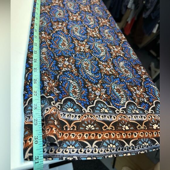 Boho 100% Rayon wide leg pants - Picture 6 of 7